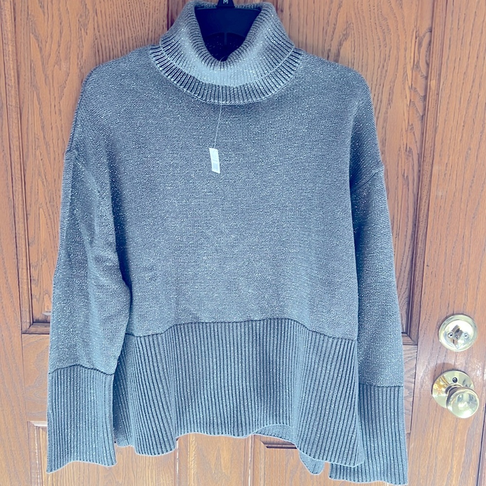 Gap grey sparkling sweater